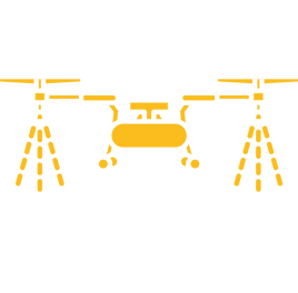 icono-tecnologia drone de riego